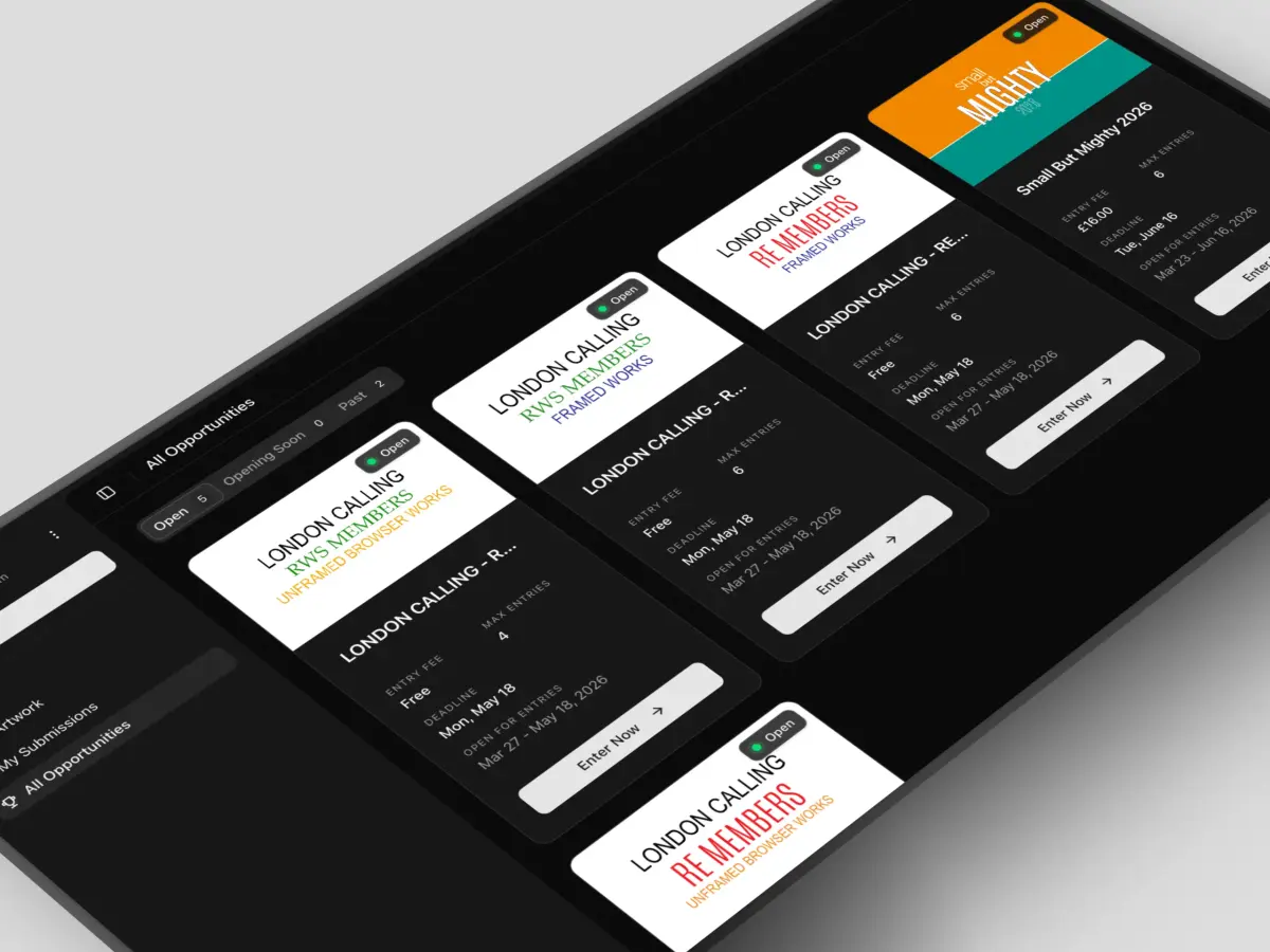 A smarter way for galleries to manage art submissions
