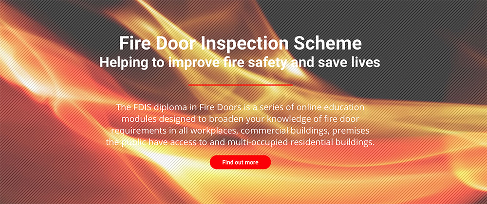 E-learning portal for the Fire Door Inspection Scheme - Bryter Digital